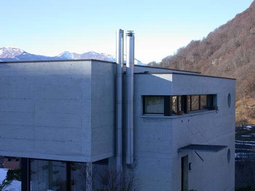 casa unifamiliare a Lugano Bre 1995-1998